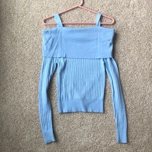 Fashion Nova off-the-shoulder sweater